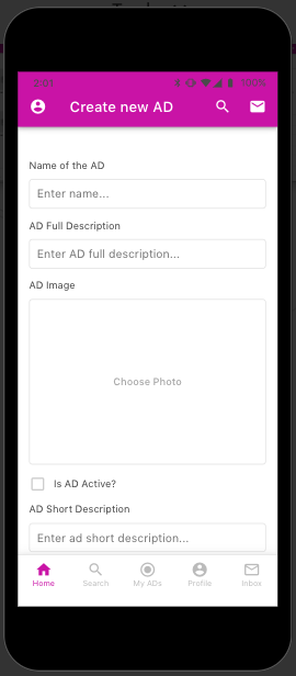 Create new AD